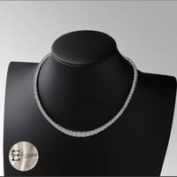 عقد تنس موسنايت فضه 925