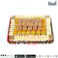 حلاوة أبونار مغلفة تبسي تراثي مدرج