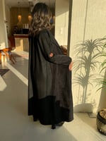 عباه شتويه لف قماش صوف و شامواه