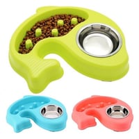 صحن اكل و شرب للكلاب بألوان مختلفة