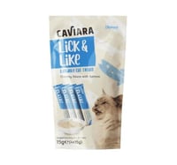 Caviara مكافأت كريمية بالسالمون للقطط من كافيارا -...