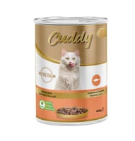 كودي أكل رطب للقطط البالغة بنكهة السالمون في الجلي...