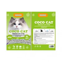 رمل للقطط برائحة التفاح 8 لتر Coco Cat