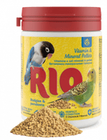 Rio فيتامينات ومعادن لطيور البادجي والبراكيت 120 ج...