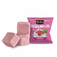 Kit Cat Yogurt مكافأة مجففة للقطط بالتوت البري 10*...
