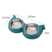 صحن اكل للقطط والكلاب بألوان مختلفة