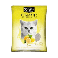 كت كات KIT CAT رمل للقطط برائحة الليمون 10L