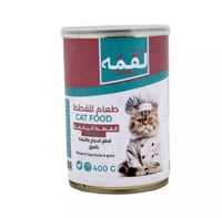 لقمه طعام رطب للقطط قطع الدجاج والتونة بالمرق 400...