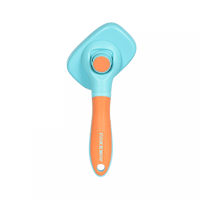 مشط الشعر للقطط والكلاب برأس دوار بألوان مختلفة pa...