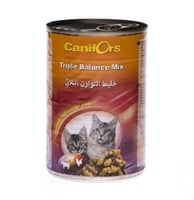 Canifors اكل رطب للقطط خليط التوازن الثلاثي 410 جر...