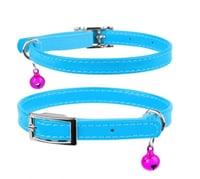 WAU DOG طوق مناسب للقطط والكلاب مقاس XXS باللون ال...
