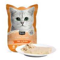 Kit Cat اكل رطب للقطط البالغة بالتونا والسالمون 70...