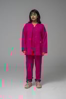 جكت طبي لون فوشي