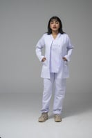 جكت طبي لون ابيض