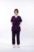 سكراب لون ليلكي للنساء