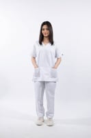 سكراب كامل أبيض - نسائي