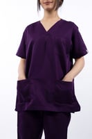 سكراب لون ليلكي للنساء