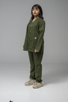 جكت طبي لون زيتي