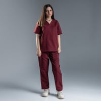 سكراب طبي لون عنابي