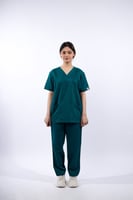 سكراب اخضر غامق - نسائي