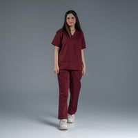 سكراب طبي لون عنابي