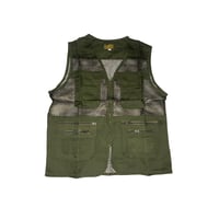 سديري شبك جاكيت زيتي