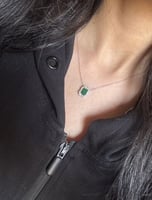 سلسال الياقوت الاخضر فضه