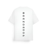 تيشيرت ابيض اوفر سايز