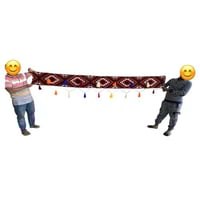 حبل زينة تراثي سوري سوح احمر مقاس 0.3*3 م