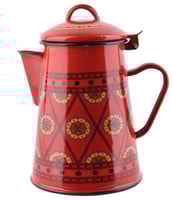 دله غضار نقشه تراثيه 3 مقاس 1.8 لتر احمر SH19654