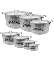 طقم قدر مقاس 7-12 بولو 1002