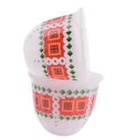 فنجان مربعات كوري 6 قطع+6 قطع مجاني