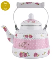 ابريق اشكال مختلفة نقشة الشتاء وردي A41-2.5L