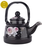 ابريق اشكال مختلفة ورود اسود A41-1.1L