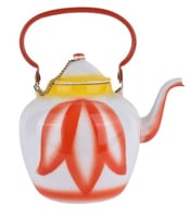 ابريق غضار اندونيسي 3لتر احمر