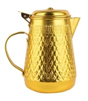 ابريق حليب المنيوم `ذهبي مقاس 13سم DIM7502