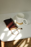 مفكرة ڤنتج بغلاف جلد