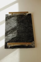 صينية ماربل رمادي داكن