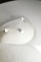 صينية سيراميك أبيض