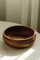 طقم تقديم خشبي