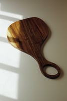 لوح تقديم خشبي