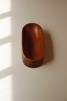 صحن تقديم بيضاوي خشب