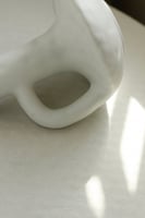 مزهرية سيراميك بمقبض - 20 سم