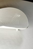 صينية سيراميك أبيض