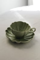 كوب مع صحن قهوه 180 مل