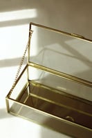 صندوق مجوهرات زجاج