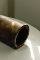 حامل أواني خشب داكن