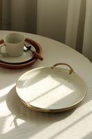 صحن سيراميك بمقابض