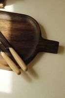 صحن تقديم خشب