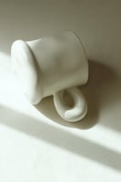 كوب سيراميك كريمي 300 مل